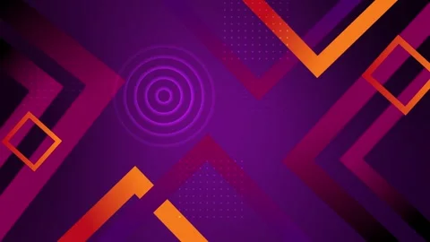 Abstract background with geometric shapes diagonal frames circles and dotte.. Stock Footage 337081861