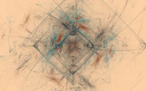 Abstract background with geometric shapes Stock Illustration