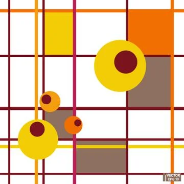 Abstract background of geometric shapes. Stock Illustration