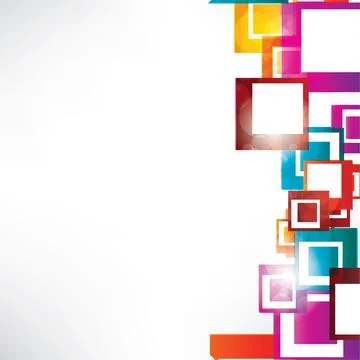 Abstract background with geometric shapes Stock-Illustration