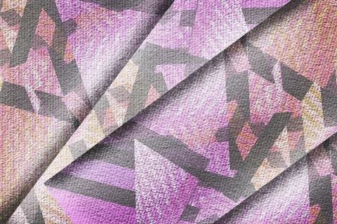 Abstract background with geometric shapes. modern abstract texture. 3 d ren.. 스톡 일러스트