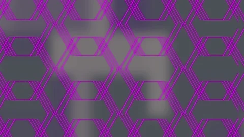 Abstract background geometric shapes. Polygon violet color animation. Stock Footage 90402295
