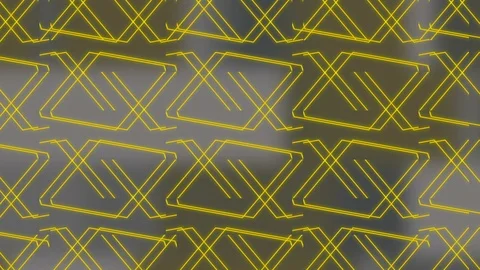 Abstract background geometric shapes. Polygon yellow color animation. Stock Footage 90402325