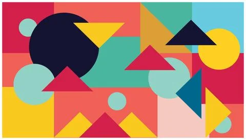 Abstract background with geometric shapes. vector illustration. Eps 10. Abstract Stock Illustration