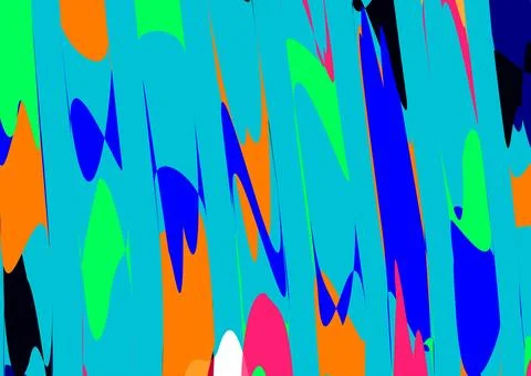 Abstract background with geometric shapes. Vector illustration in flat styl.. Foto stock