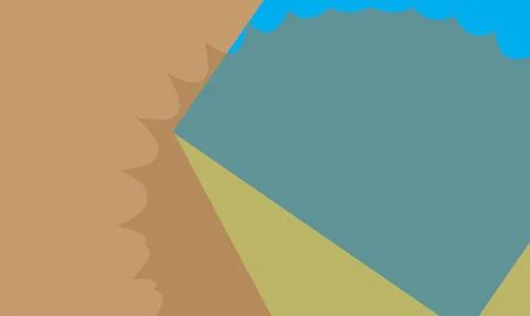 Abstract background with geometric shapes. Vector illustration in flat styl.. 写真素材