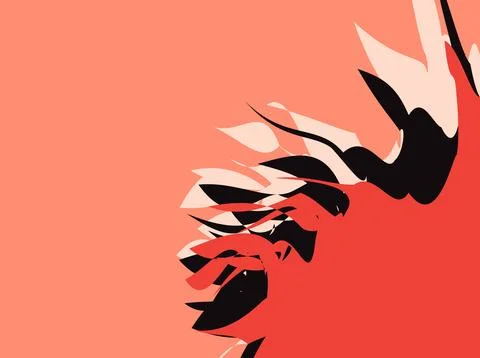 Abstract background with geometric shapes. Vector illustration in flat styl.. Stock Photos