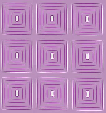 Abstract background of geometric square shapes in a purple, purple background Stock Illustration