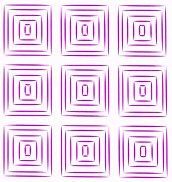 Abstract background of geometric square shapes in a purple, purple background Illustrazione stock