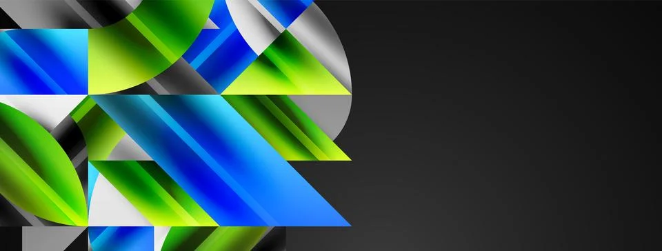 Abstract background geometric vector design Stock Illustration