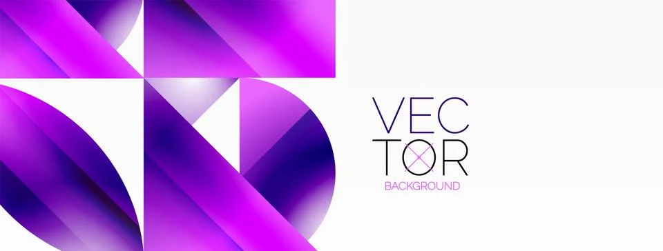 Abstract background geometric vector design Illustrazione stock