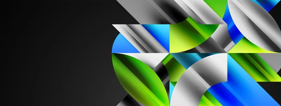 Abstract background geometric vector design Stock Illustration