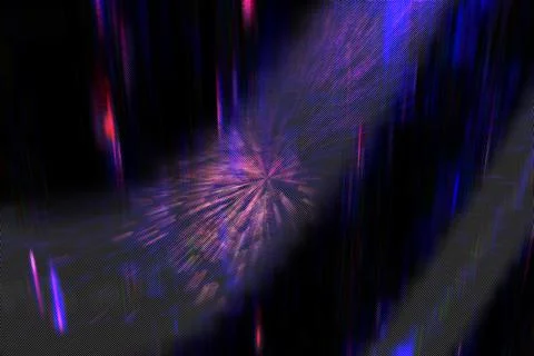 Abstract background geometry radial circles flash lines purple color Stock Illustration