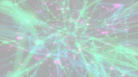 Abstract background, geometry surfaces, lines, digits and points. Can be used as Stock Footage 99577736