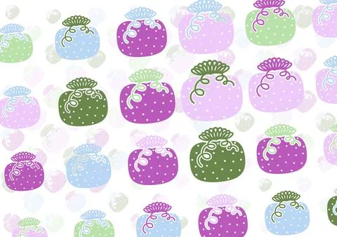 Abstract Background Gift Box Dynamic Symbol Pattern With Random Color Vector 스톡 일러스트