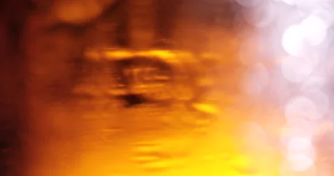 Abstract background of glare and yellow glass Stock Footage 138487686