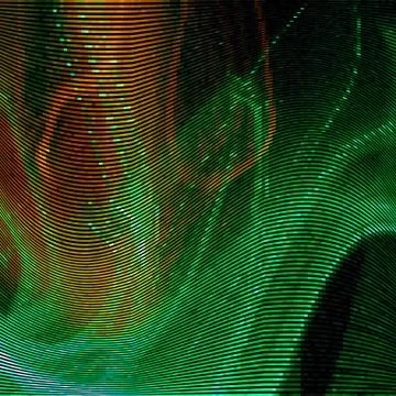 Abstract Background with Glitch Effect Stock Illustration