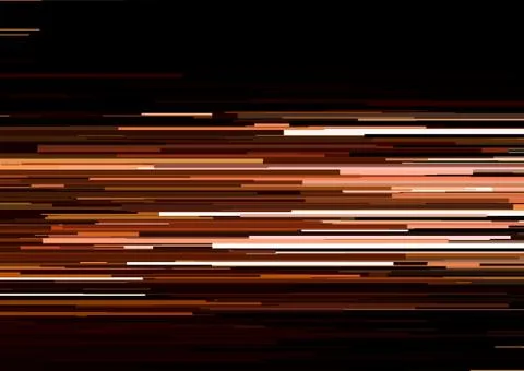 Abstract background with glitched horizontal stripes, stream lines. Concept.. Stock Illustration