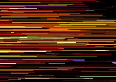 Abstract background with glitched horizontal stripes, stream lines. Concept.. 스톡 일러스트