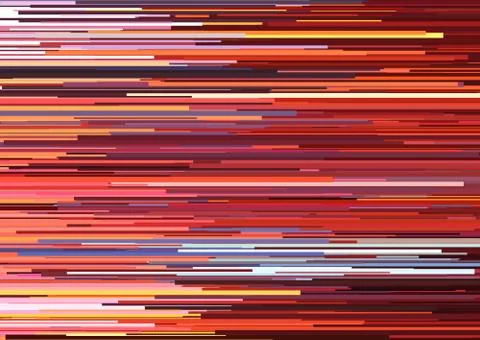 Abstract background with glitched horizontal stripes, stream lines. Concept.. Stock Illustration