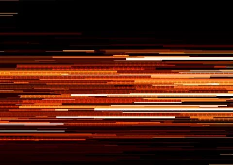 Abstract background with glitched vertical stripes, stream line binary code.. Stock Illustration