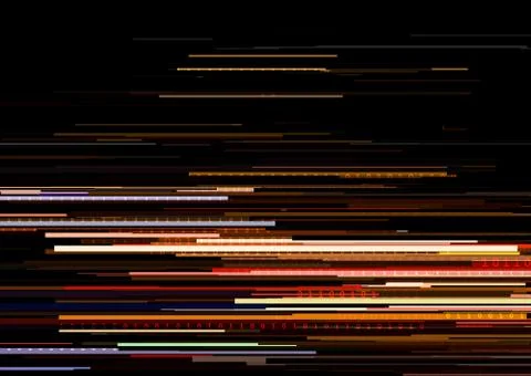 Abstract background with glitched vertical stripes, stream line binary code.. Stockillustratie