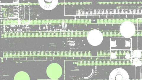 Abstract Background Glitching Computer Motherboard 20 Stock-Footage 102088475