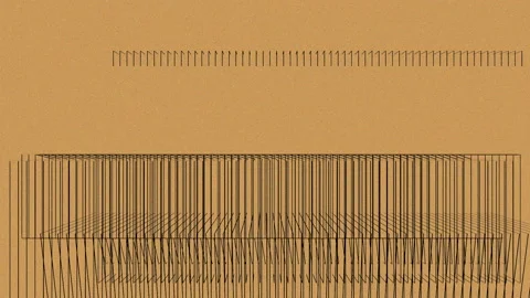 Abstract Background Glitching Geometric Lines 3 Stock Footage 131635403