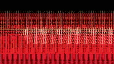 Abstract Background Glitching Geometric Lines 12 스톡 동영상 131785910