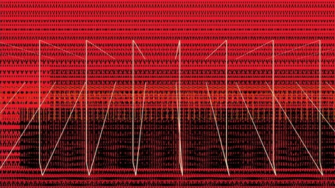 Abstract Background Glitching Geometric Lines 13 Stock Footage 131862174