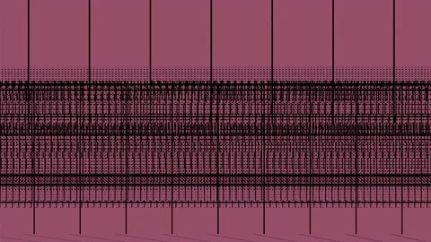 Abstract Background Glitching Geometric Lines 16 Stock Footage 131951124