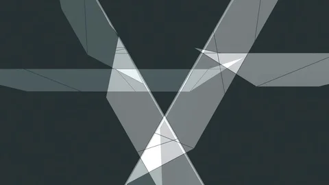 Abstract Background Glitching Triangular Tunnel Coloured Tint 14 Stock Footage 119043970