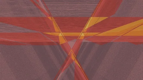 Abstract Background Glitching Triangular Tunnel Multi Coloured 3 Stock Footage 119220548