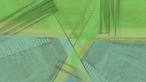 Abstract Background Glitching Triangular Tunnel Multi Coloured 6 Stock Footage 119224342