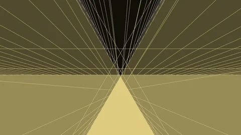 Abstract Background Glitching Triangular Tunnel Multi Coloured 15 Video stock 119230835