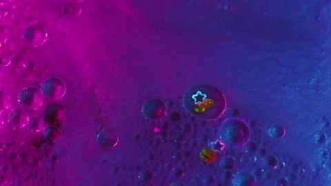 Abstract background glitter paint blend purple ink Stock-Footage 255639055