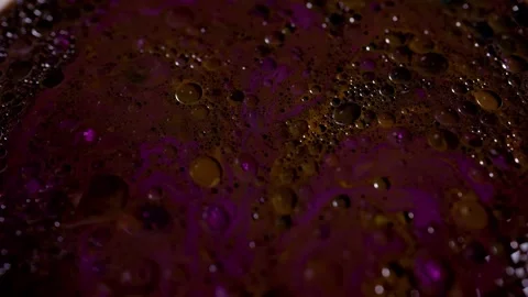 Abstract background glossy bubble water drop liquid Stock Footage 282300476