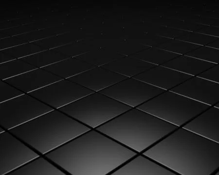 Abstract background of Glossy Floor Tiles. 3D Illustration Illustrazione stock