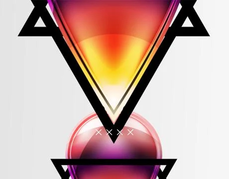 Abstract background - glossy glass bubbles, abstract sphere shapes. Vector 스톡 일러스트