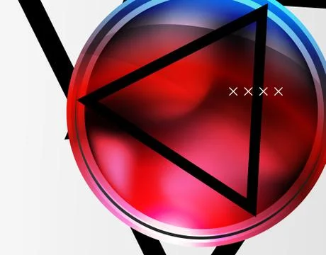 Abstract background - glossy glass bubbles, abstract sphere shapes. Vector 스톡 일러스트