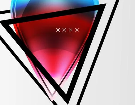 Abstract background - glossy glass bubbles, abstract sphere shapes. Vector 스톡 일러스트