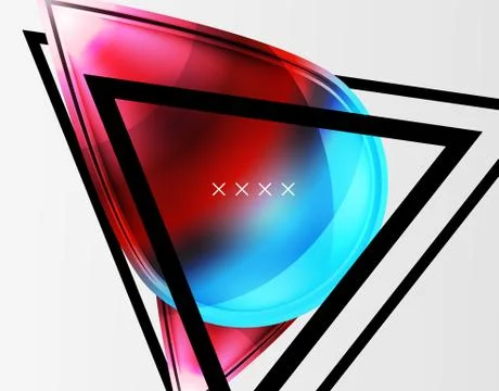 Abstract background - glossy glass bubbles, abstract sphere shapes. Vector 스톡 일러스트