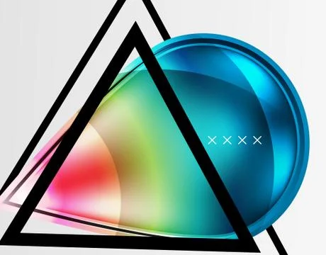Abstract background - glossy glass bubbles, abstract sphere shapes. Vector 스톡 일러스트