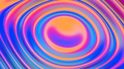 Abstract background with glossy texture in blue, pink and orange tones 스톡 일러스트
