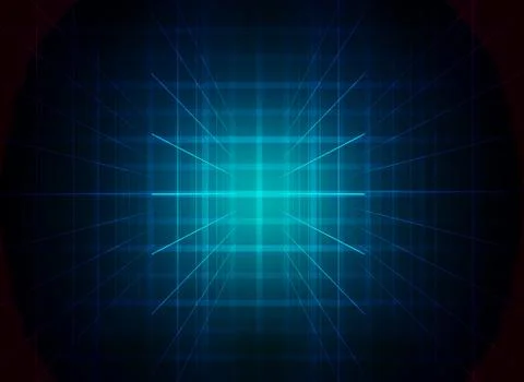 Abstract background with glow lines 스톡 일러스트