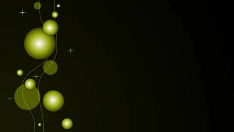 Abstract background with glowing bubbles soft light lines and small stars o.. Видео 339285288