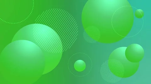 Abstract background with glowing circles soft gradient shapes and dotted li.. Stock Footage 339292840