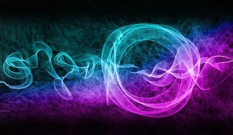 Abstract background with glowing colors Stock Illustration