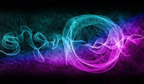 Abstract background with glowing colors Stock Illustration