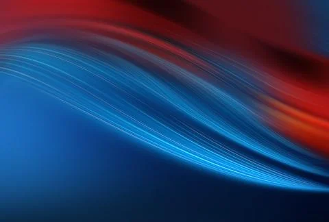 Abstract background with glowing curves concept series Stock Illustration